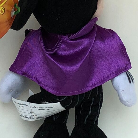 Disney Mickey Mouse New w/ Tag Halloween Vampire Plush  Toy 2+ - Picture 11 of 16